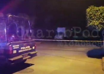 Ejecutan a hombre en La Mora de Uruapan