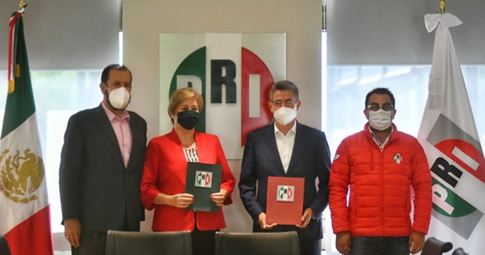 Jesús Hernández Peña, nuevo líder del PRI Michoacán