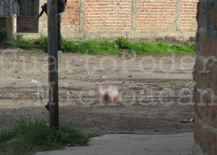 Abandonan cabeza humana en Zamora