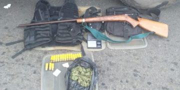 Cae sicario tras enfrentarse a policías en Salvador Escalante