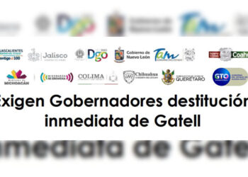 Silvano y 8 gobernadores exigen destitución de López Gattel