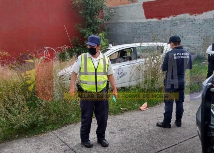 Ejecutan a taxista en Vista Bella, en Morelia