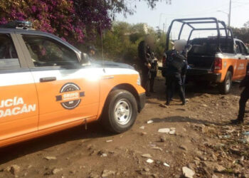 Capturan a tres con varios kilos de marihuana y metanfetamina en Tarímbaro