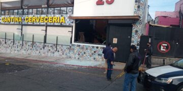 Balean la “Cantina Cervecería la 25” en Morelia