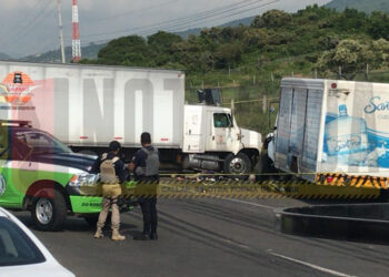 Motociclista muere atropellado por camión en la Morelia-Quiroga