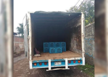 Caen dos con aguacate robado y réplica de rifle en Uruapan
