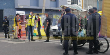 Despliegan operativo en tianguis de Morelia por Covid-19