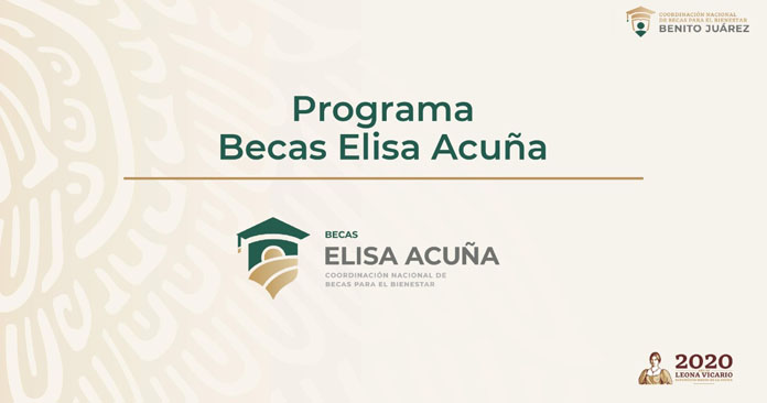 Presentan Becas Elisa Acuña para estudiantes de Educación Superior