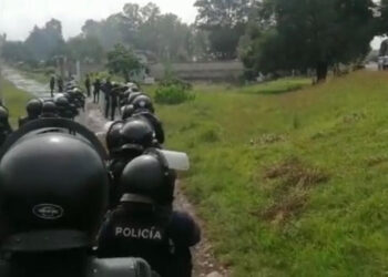 Alistan operativo contra normalistas de Tiripetío