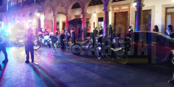 Hombre amenaza con suicidarse en el Centro de Morelia