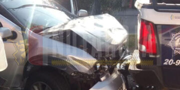 Dos policías heridos tras intento de huida de conductor en Morelia