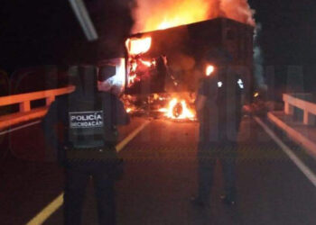 Se registran “narcobloqueos” en Apatzingán