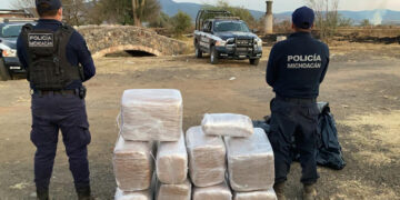 Capturan a traficante con 118 kilos de marihuana en Tiripetío