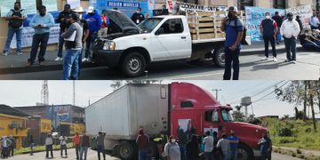 Magisterio protesta en Morelia, Uruapan y Lázaro Cárdenas