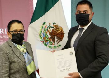 Toma posesión nuevo titular de la Coordinación Nacional Antisecuestros