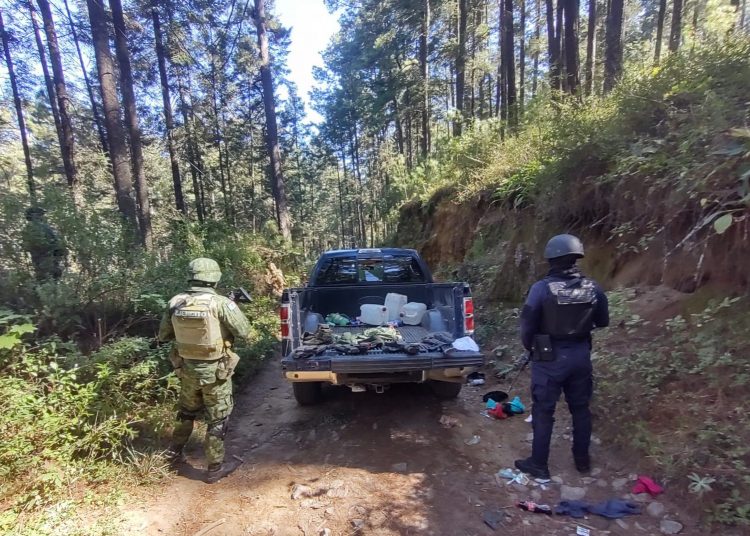 Sicarios emboscan a policías y soldados en Los Azufres