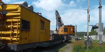 Tren se descarrila en Ciudad Industrial de Morelia