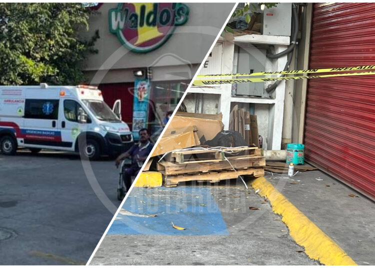 Localizan hombre sin vida afuera de centro comercial en pleno centro del puerto de Lázaro Cárdenas