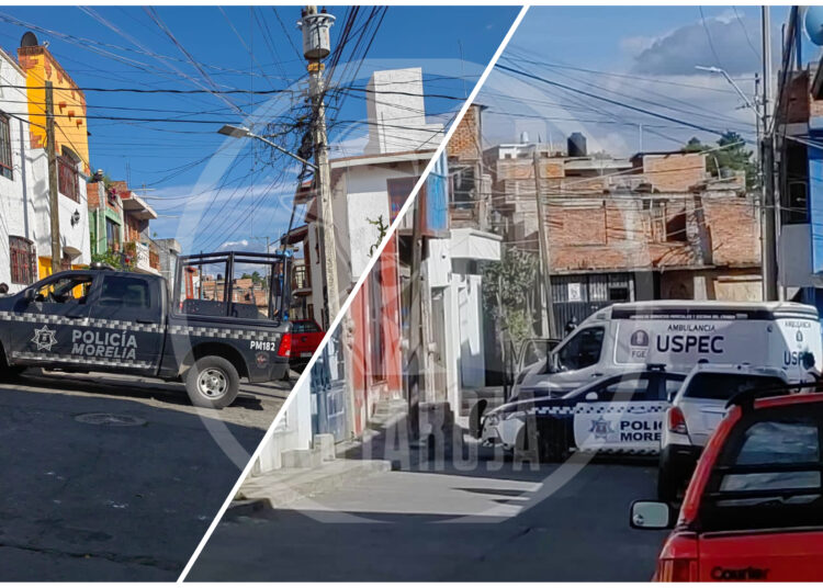 #Morelia De un disparo en la cabeza, asesinan a mujer mientras caminaba en la colonia Cayetano Andrade