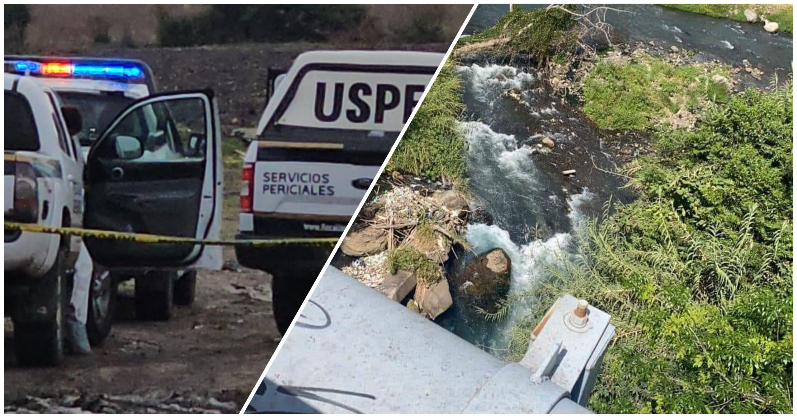 Atada de pies y con huellas de violencia, localizan cuerpo de mujer en aguas del Río Cupatitzio en Uruapan
