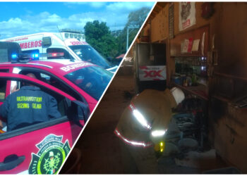 Presuntos pistoleros, sacan a comensales del restaurante “Pulpo Loco” en Zitácuaro y le prenden fuego