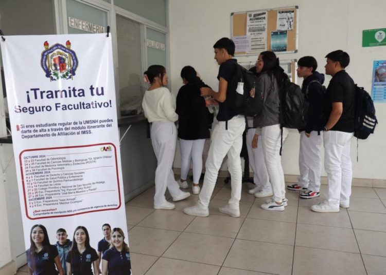 Si eres estudiante de la UMSNH obtén tu seguro facultativo y recibe diversos beneficios