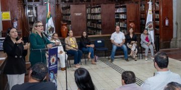 Por primera vez, UMSNH apertura Biblioteca Inclusiva; Yarabí Ávila llama a construir una Universidad para todas y todos
