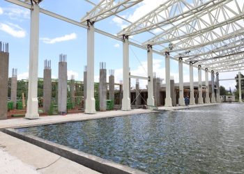 Administración de Yarabí Ávila construye obras de alto impacto; alberca Olímpica al 70 por ciento