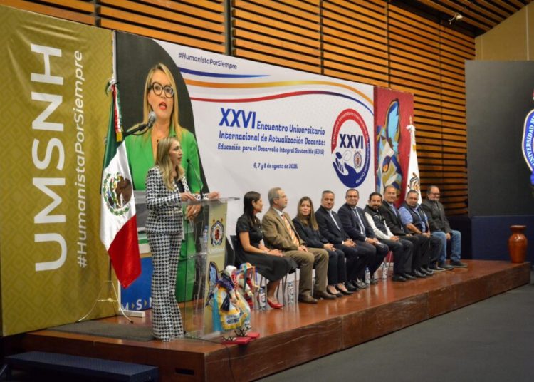 UMSNH apuesta a la formación continua del personal académico; inicia el XXVI Encuentro Internacional de Actualización Docente
