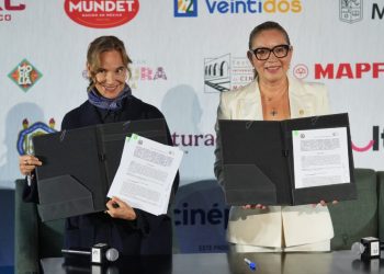 UMSNH y Festival Internacional de Cine de Morelia consolidan alianza; Yarabí Ávila firma convenio de colaboración