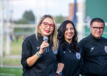 Queremos que las niñas y niños se sientan nicolaitas: Yarabí Ávila; arranca el Centro de Formación de Fútbol “La Madriguera”