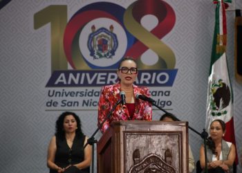 Sigamos construyendo en equipo y con equidad una Universidad Michoacana fuerte y profundamente humana: Yarabí Ávila