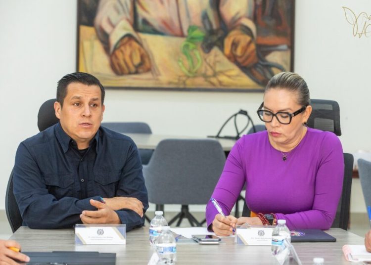 UMSNH arropa estrategia implementada por la SSP; Yarabí Ávila se reúne con el secretario de Seguridad Pública