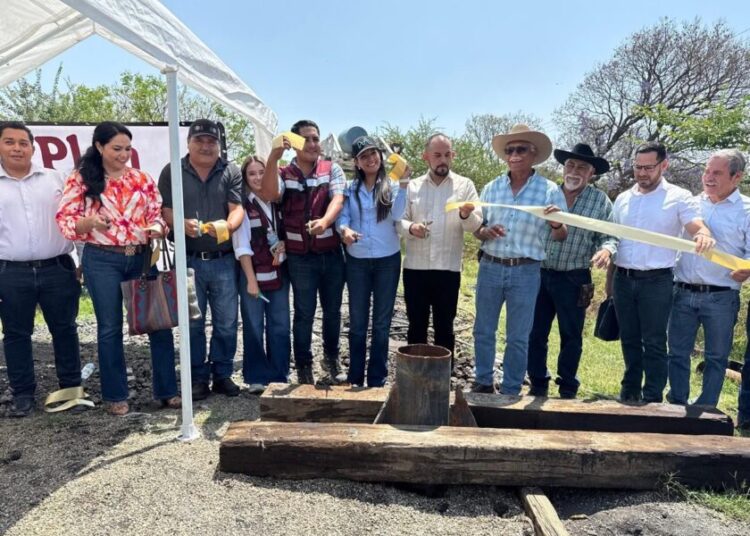 Conagua Michoacán cumple con el derecho al agua; entrega nuevo pozo profundo en Tanhuato