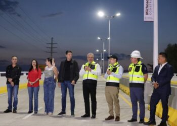¡Adiós al tráfico! Bedolla abre carriles superiores del puente Independencia