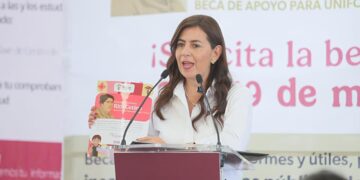 Hoy concluyen pagos de la beca Rita Cetina: Gabriela Molina