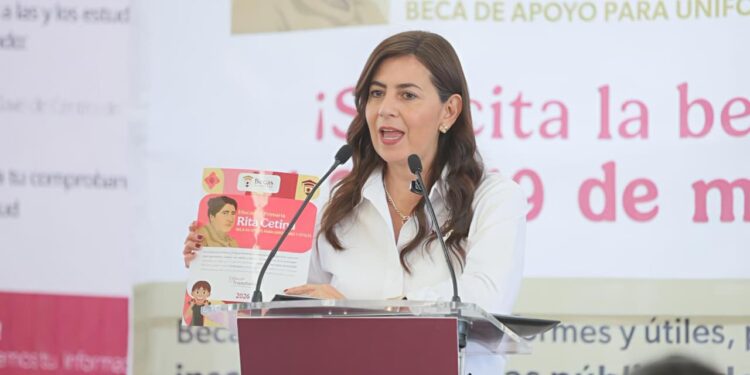 Hoy concluyen pagos de la beca Rita Cetina: Gabriela Molina