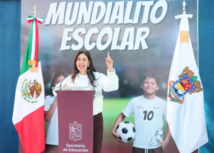 Con el Mundialito Escolar, estamos dejando huella: Gabriela Molina