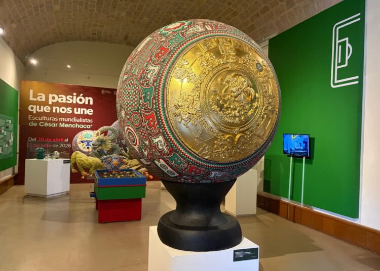 Escultura del Mundial será donada a Michoacán: Gabriela Molina