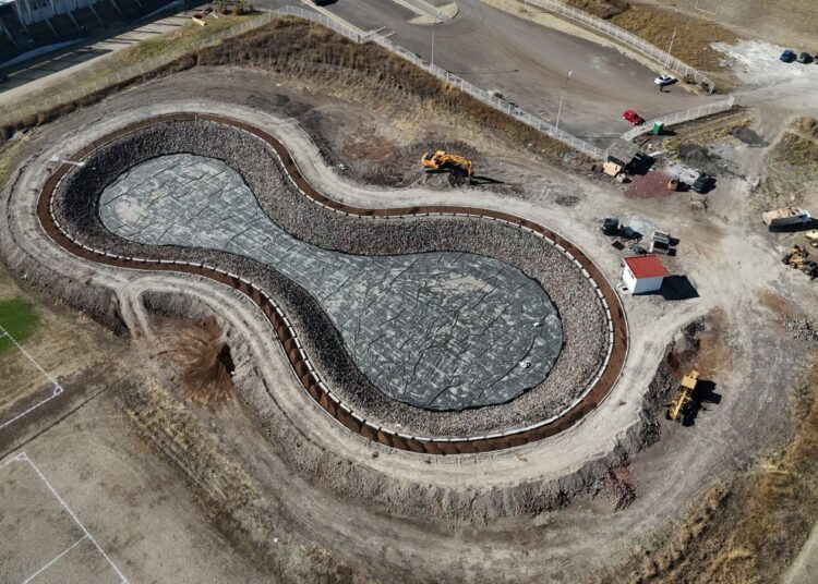 ¡Avanza construcción del Lago Artificial de la Universidad Michoacana de San Nicolás de Hidalgo!