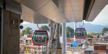 Uruapan vive movilidad de nueva generación a 48 metros de altura