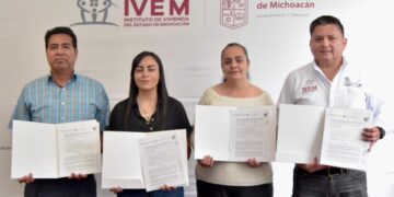 Mil nuevas viviendas transformarán la vida de familias en cinco municipios de Michoacán