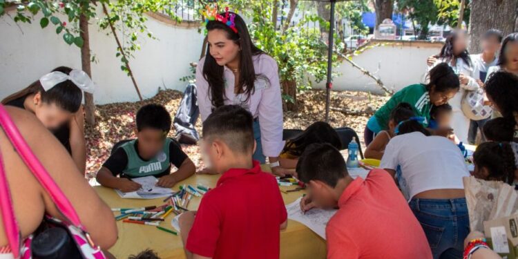 Así se vivió el Día de la Niña y el Niño en los jardines del Sistema DIF Michoacán.🌳🎈