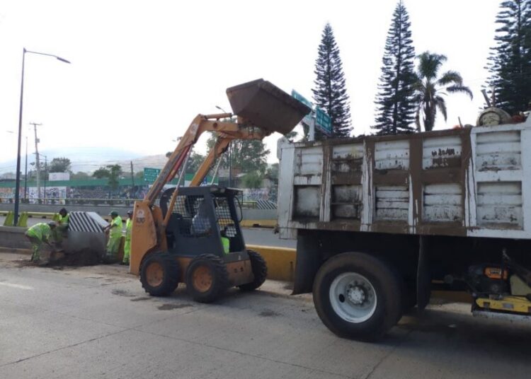 SCOP ha retirado más de 29 metros cúbicos de azolve en Paso Catrinas