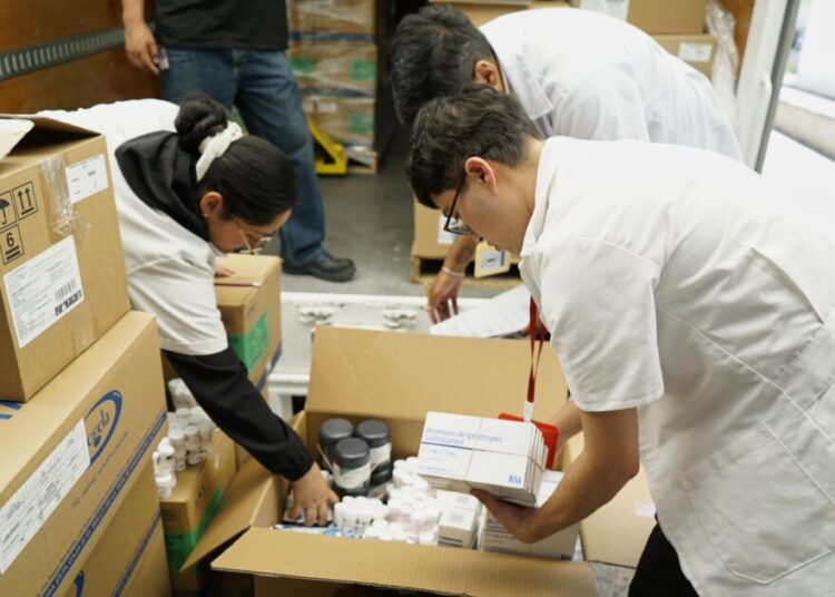 Refuerzan SSM e IMSS-Bienestar abasto de medicamentos en el Hospital General Dr. Miguel Silva
