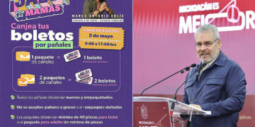Concierto de Marco Antonio Solís, un acto de amor por las mamás michoacanas: Bedolla invita a donar pañales