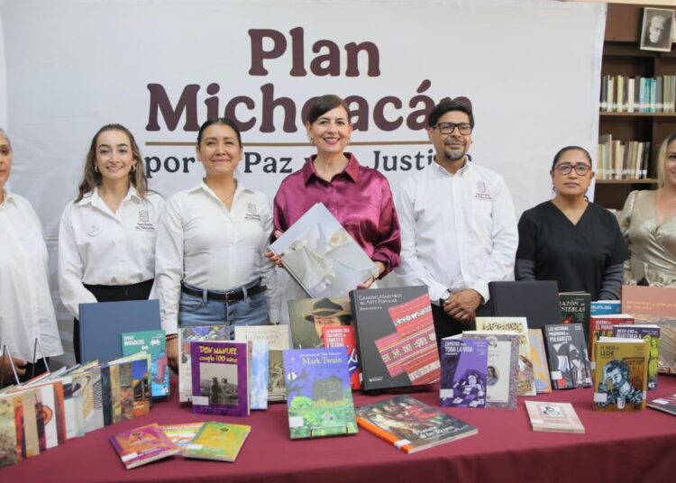 En Michoacán, impulsamos en grande la lectura: Gabriela Molina