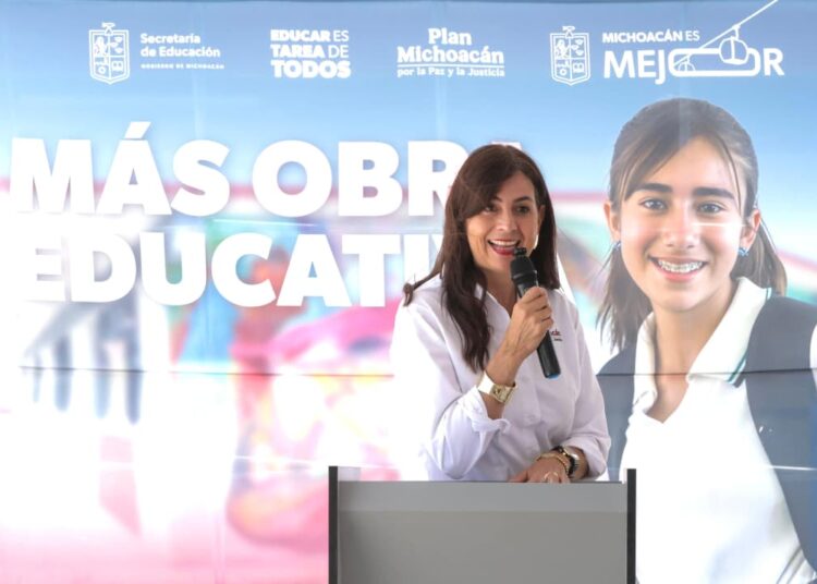 Más obra educativa en la región Ciénega: Gabriela Molina