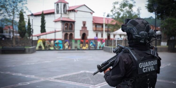 SSP mantiene refuerzo operativo con Kuarichas en comunidades de la Meseta Purépecha