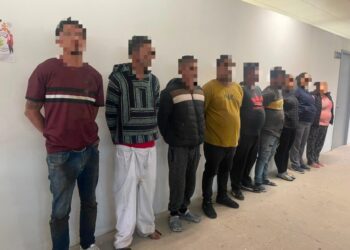 En operativo interinstitucional, SSP brinda apoyo a FGE para detener a 9 presuntos implicados en homicidio en Uruapan